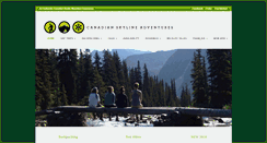Desktop Screenshot of canadianskylineadventures.com